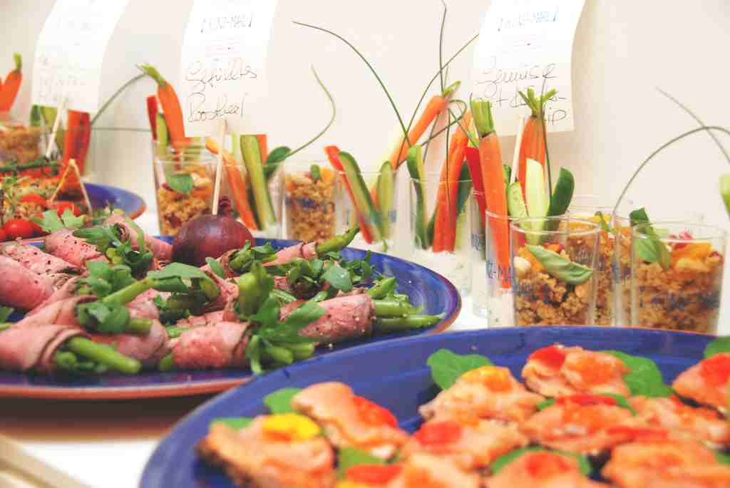 Fingerfood - immer gelobt von Kunden und Gaesten - Roastbeef