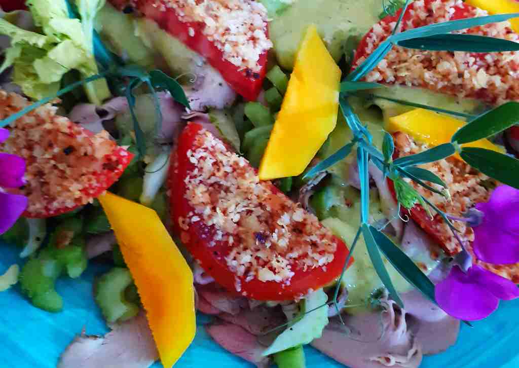 Kalb mit Mango und Tomaten von Kunz-Mahl Catering Koeln